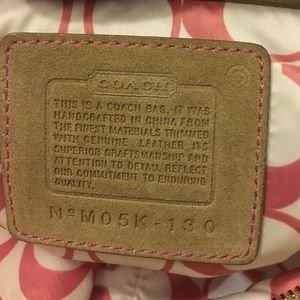 Coach small tote, dirty but excellent condition
